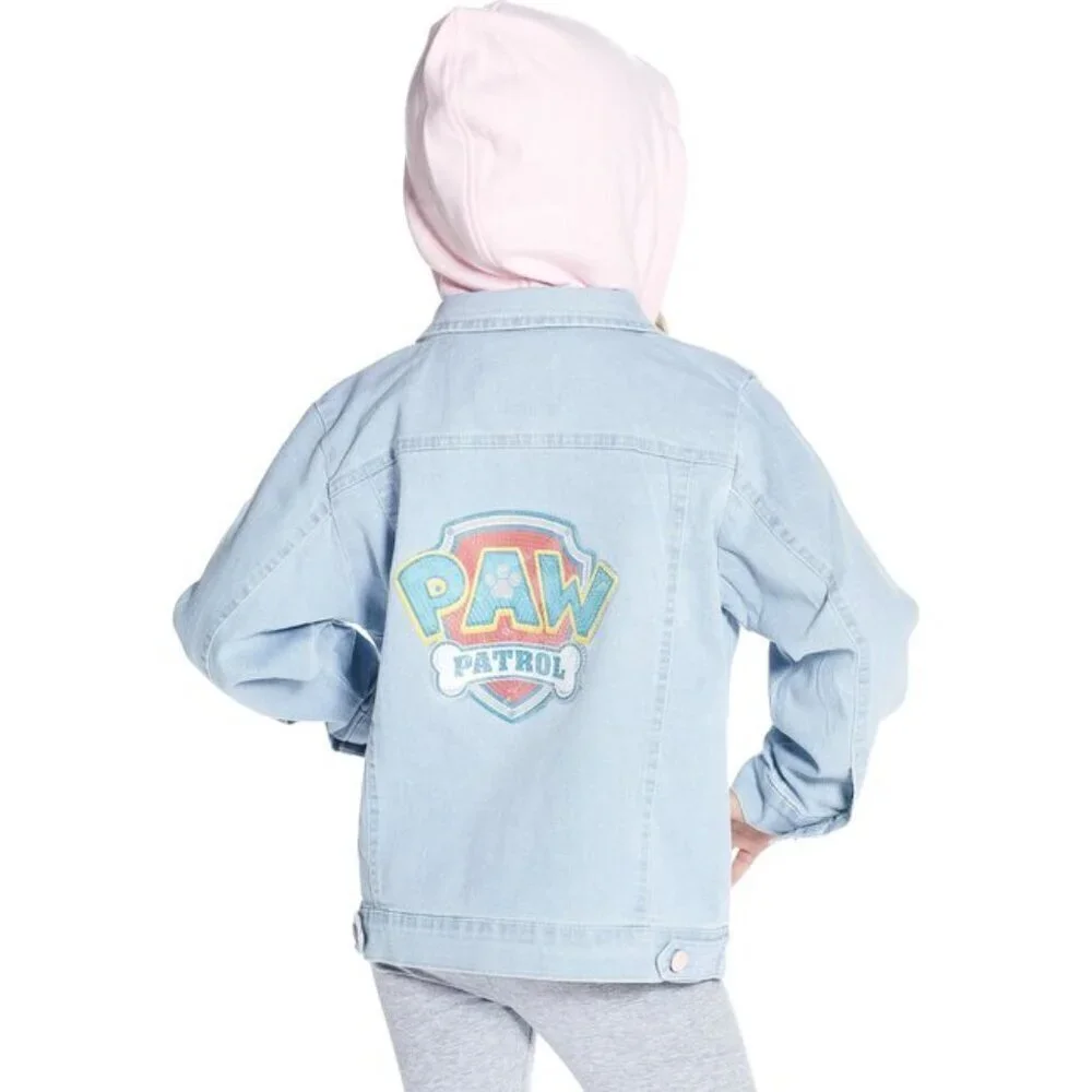 Andy & Evan x PAW Patrol | Sequin Denim Jacket Size 3T